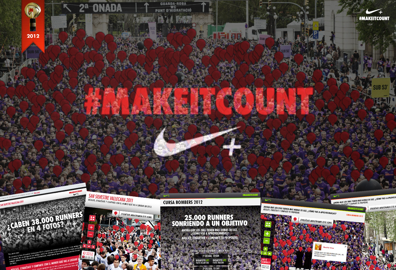 Nike · #MakeitCount GigaPhotos